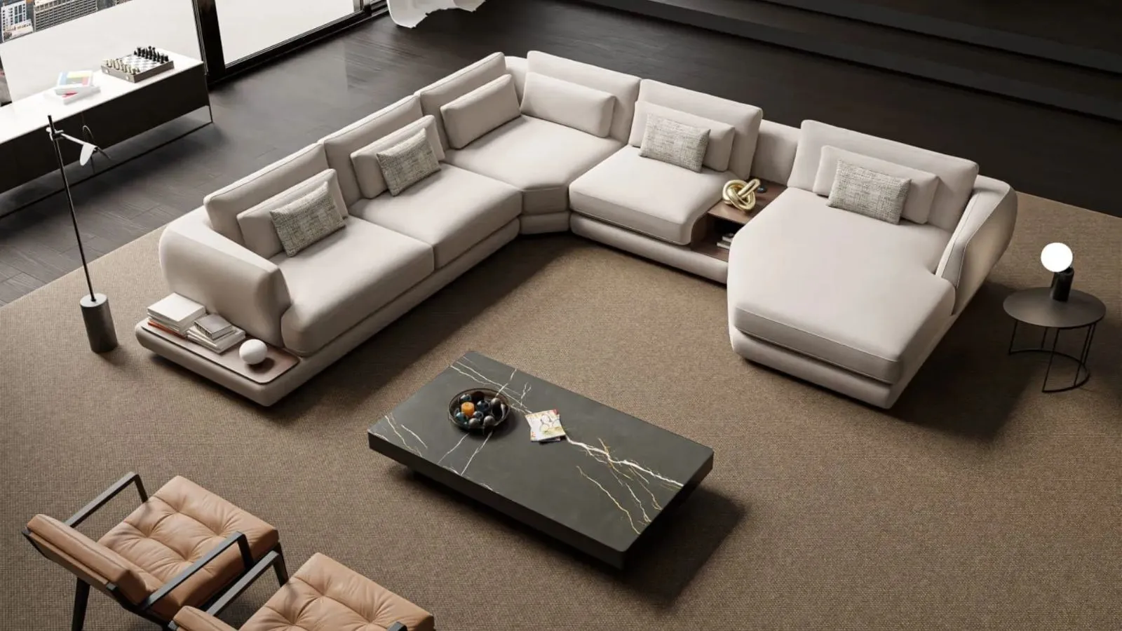 Divano modello Infinity di Bemade